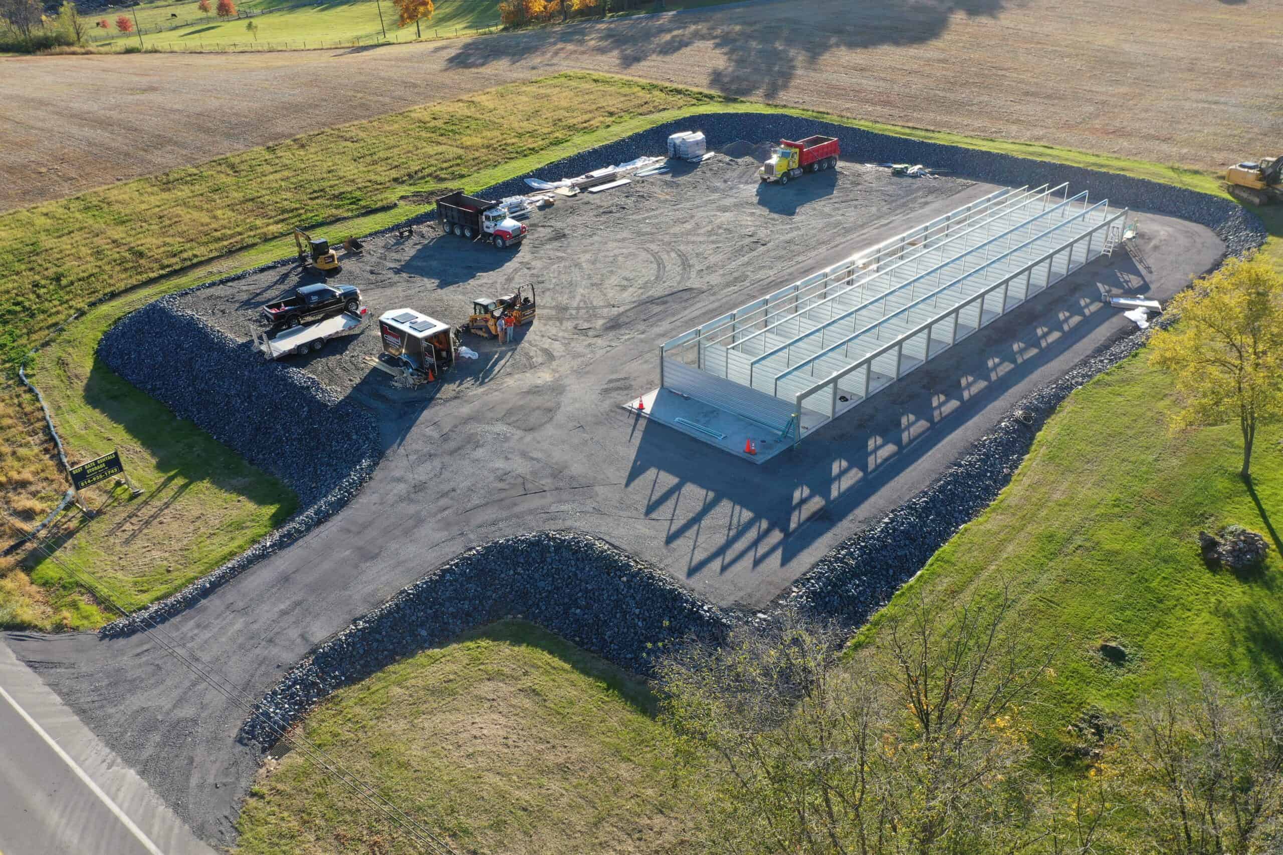Commercial Sitework Project | Excavating and Grading